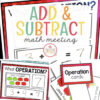 MATH MEETING CHARTS {OPERATIONS-ADDITION AND SUBTRACTION}
