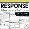 SECOND GRADE LITERACY RESPONSE STATIONS
