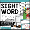 SECOND GRADE SIGHT WORD STATIONS